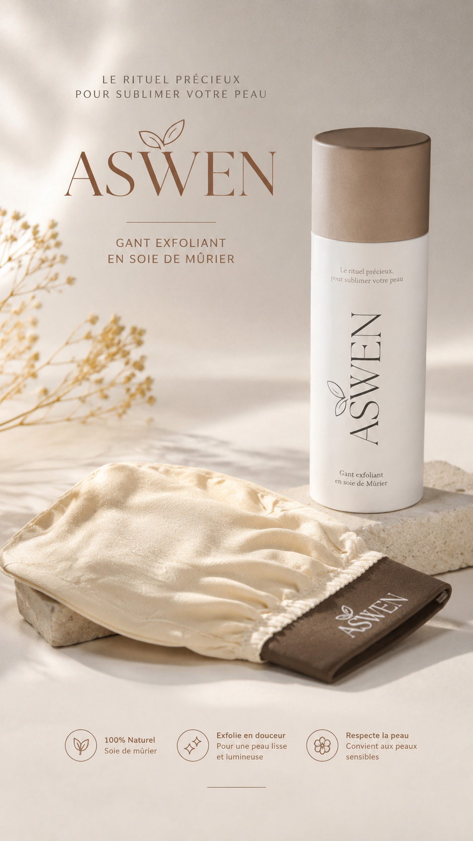 Gant Exfoliant ASWEN